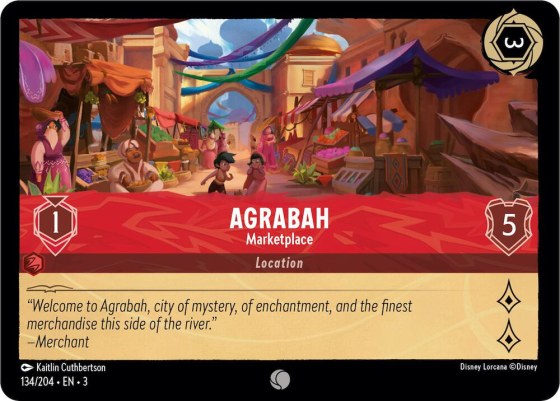 Agrabah - Marketplace - Cold Foil
