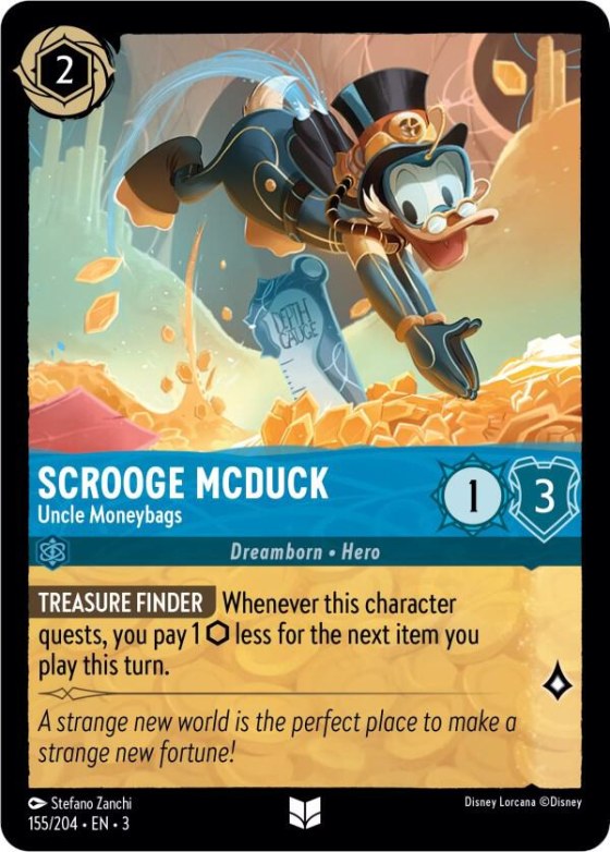 Scrooge McDuck - Uncle Moneybags - Cold Foil