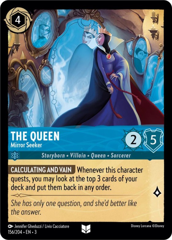 The Queen - Mirror Seeker - Cold Foil