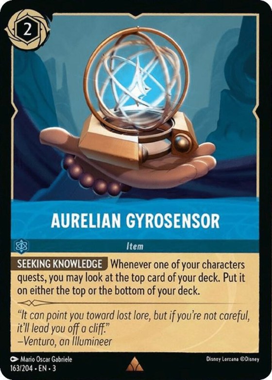 Aurelian Gyrosensor - Cold Foil