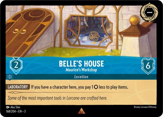 Belle's House - Maurice's Workshop - Cold Foil