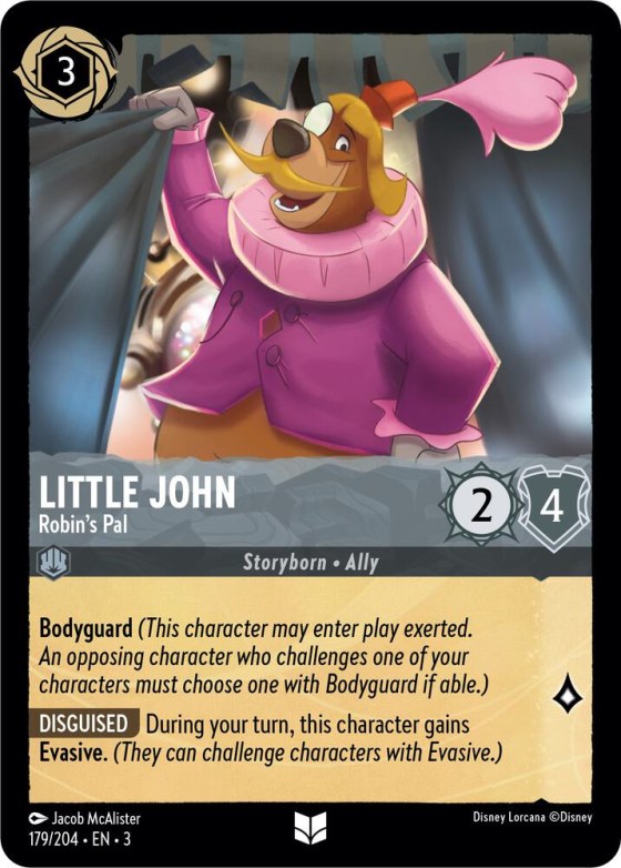 Little John - Robin's Pal - Cold Foil