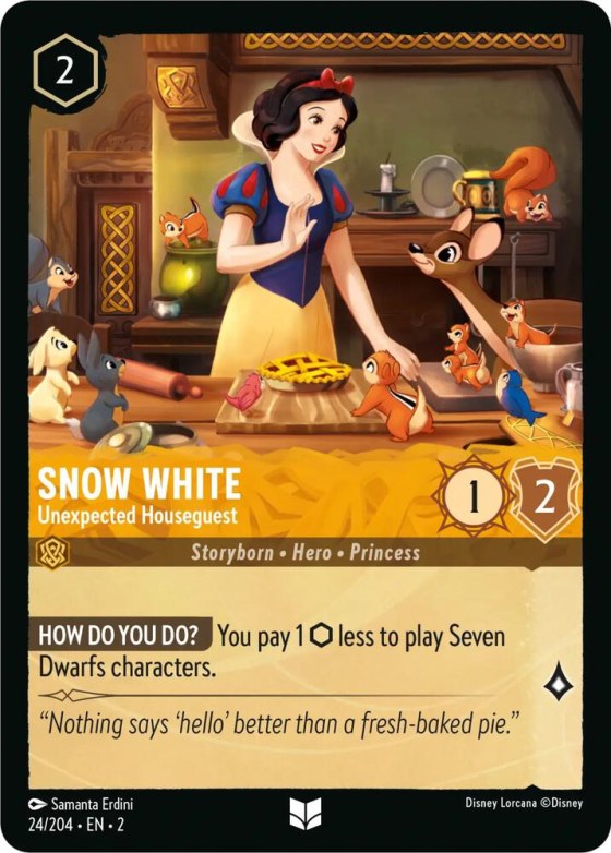 Snow White - Unexpected Houseguest - Cold Foil