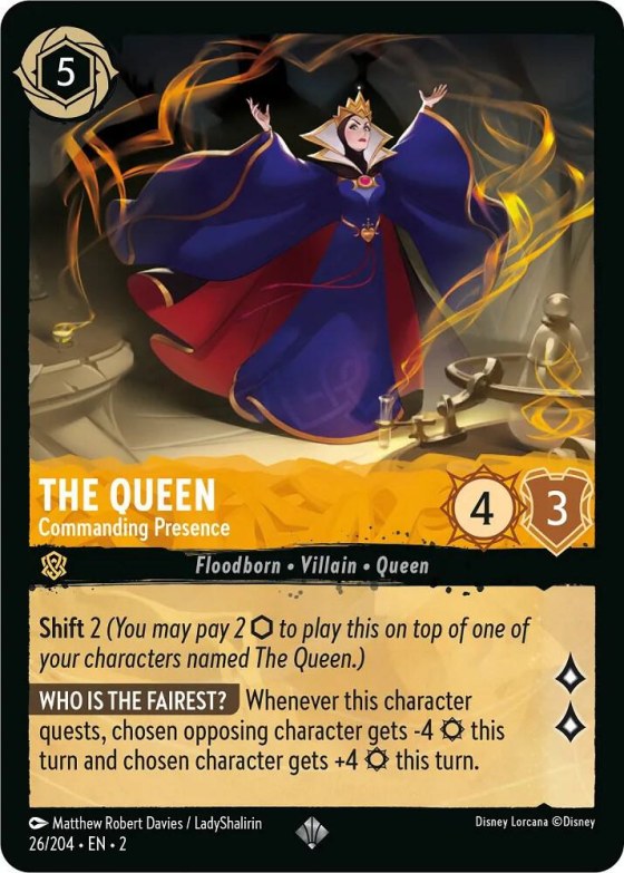 The Queen - Commanding Presence - Cold Foil