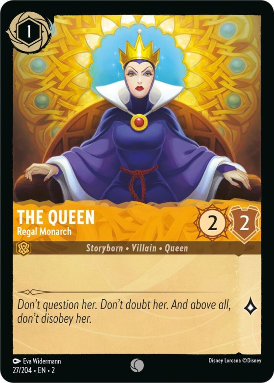 The Queen - Regal Monarch - Cold Foil