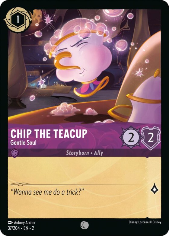 Chip the Teacup - Gentle Soul - Cold Foil