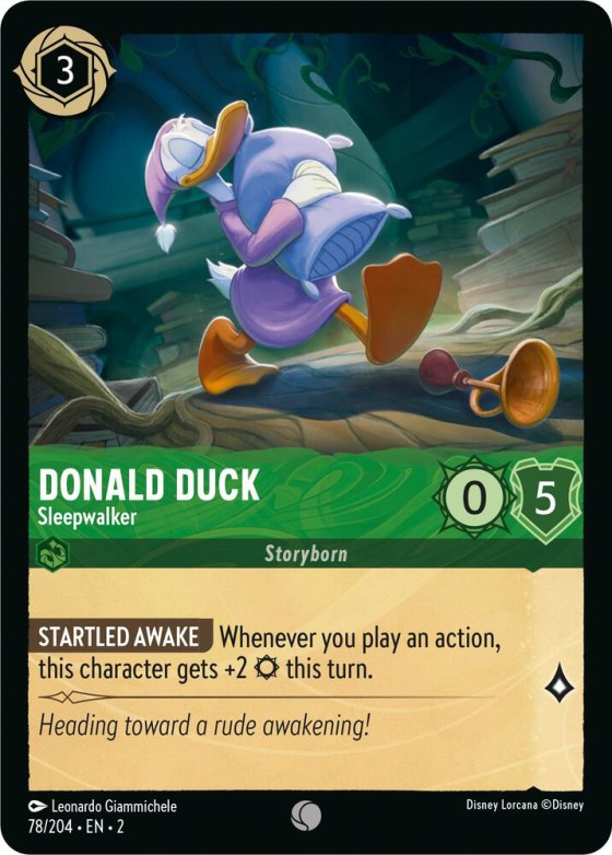 Donald Duck - Sleepwalker - Cold Foil