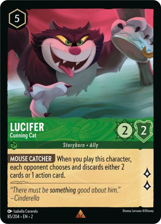 Lucifer - Cunning Cat - Cold Foil