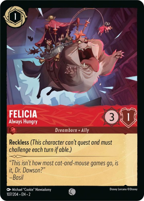 Felicia - Always Hungry - Cold Foil