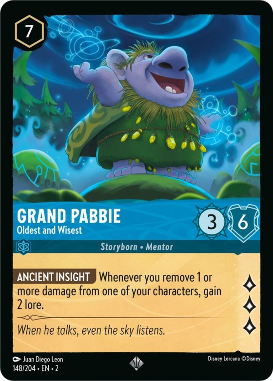 Grand Pabbie - Oldest and Wisest - Cold Foil