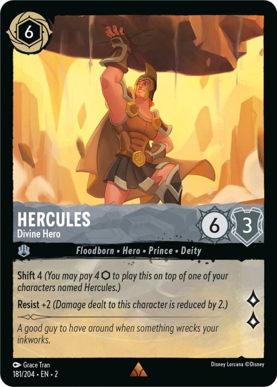 Hercules - Divine Hero - Cold Foil