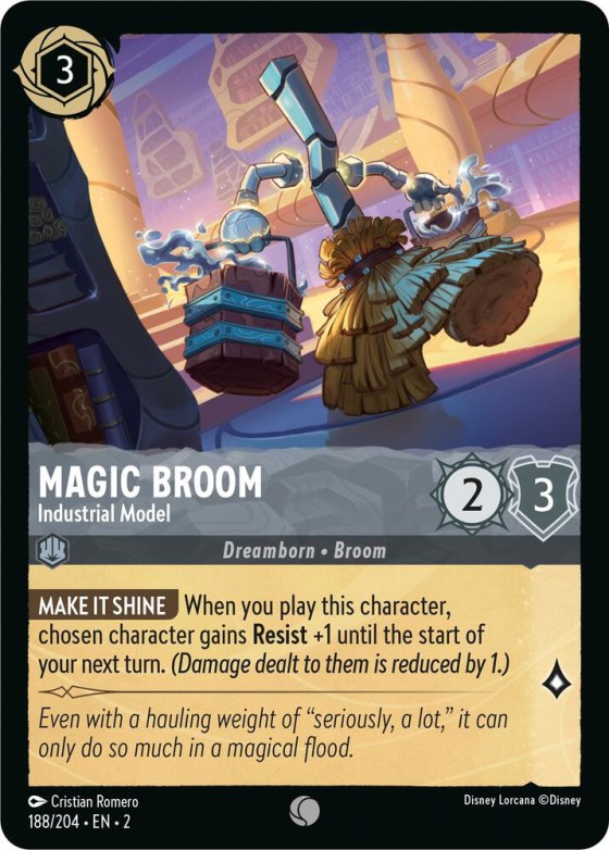 Magic Broom - Industrial Model - Cold Foil