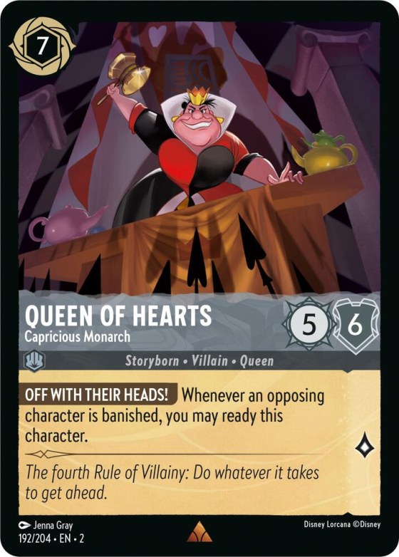 Queen of Hearts - Capricious Monarch - Cold Foil