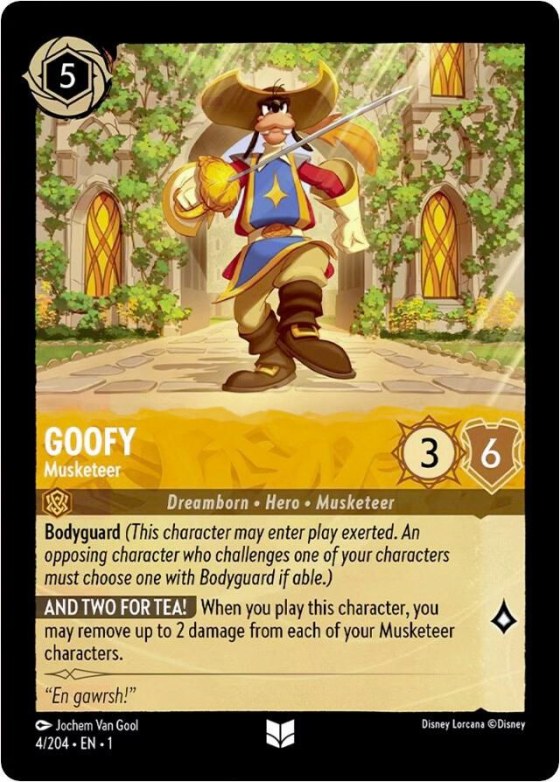 Goofy - Musketeer - Cold Foil