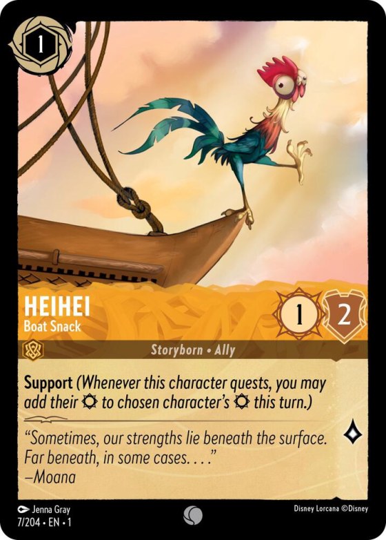 Heihei - Boat Snack - Cold Foil