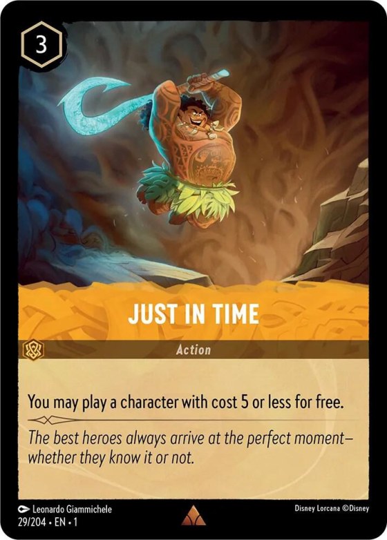 Just in Time - Cold Foil