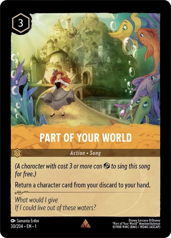 Part of Your World - Cold Foil