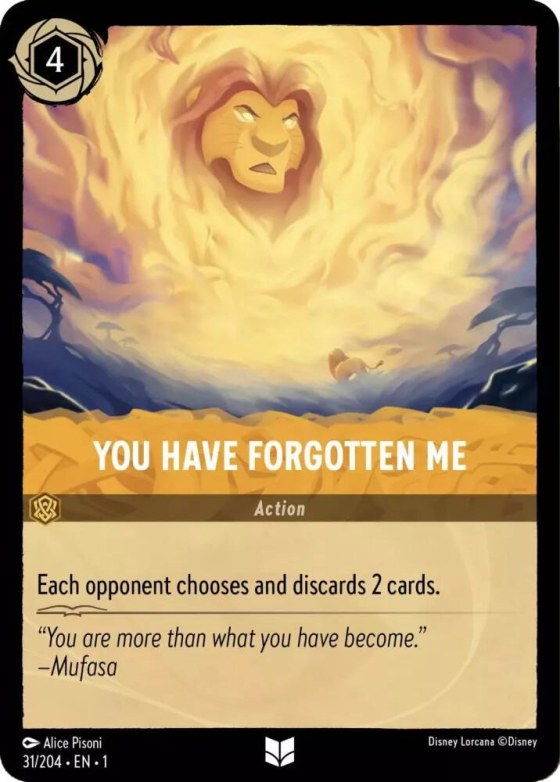 You Have Forgotten Me - Cold Foil