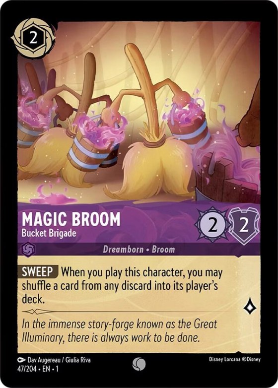 Magic Broom - Bucket Brigade - Cold Foil