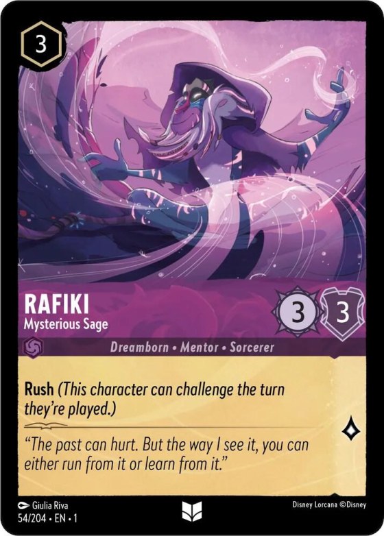 Rafiki - Mysterious Sage - Cold Foil