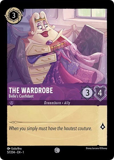 The Wardrobe - Belle's Confidant - Cold Foil