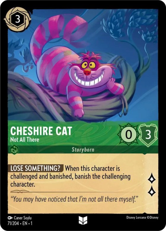 Cheshire Cat - Not All There - Cold Foil