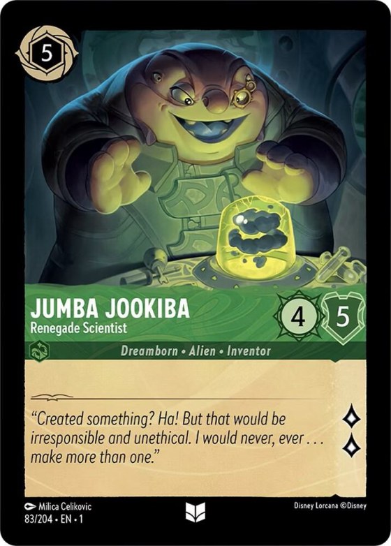 Jumba Jookiba - Renegade Scientist - Cold Foil