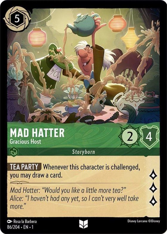 Mad Hatter - Gracious Host - Cold Foil