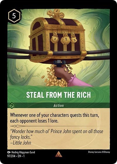 Steal From The Rich - Cold Foil