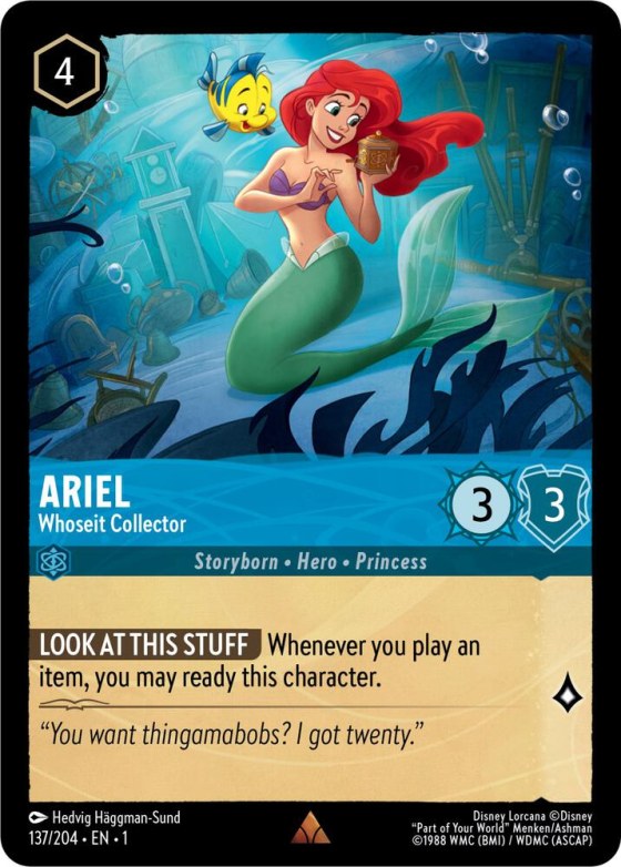 Ariel - Whoseit Collector - Cold Foil