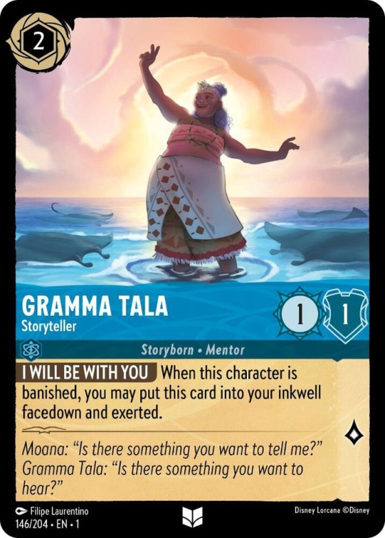 Gramma Tala - Storyteller - Cold Foil