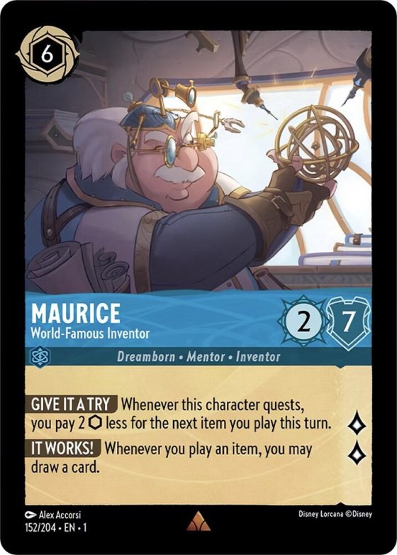 Maurice - World-Famous Inventor - Cold Foil