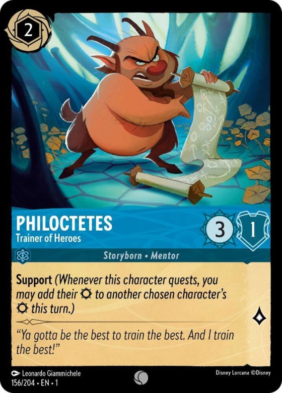 Philoctetes - Trainer of Heroes - Cold Foil