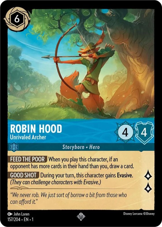 Robin Hood - Unrivaled Archer - Cold Foil
