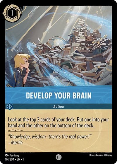 Develop Your Brain - Cold Foil