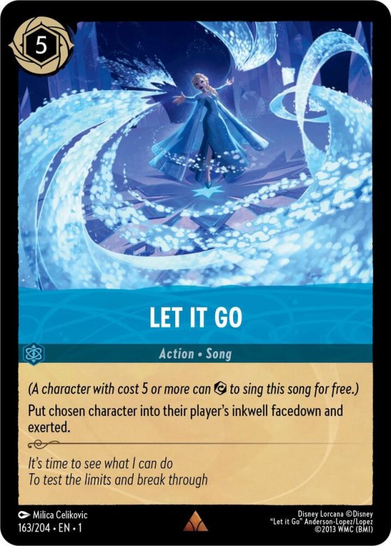 Let It Go - Cold Foil