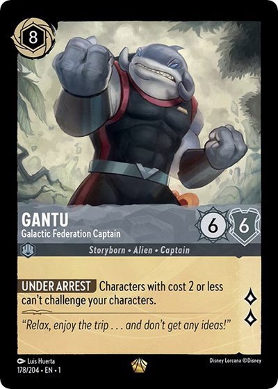 Gantu - Galactic Federation Captain - Cold Foil