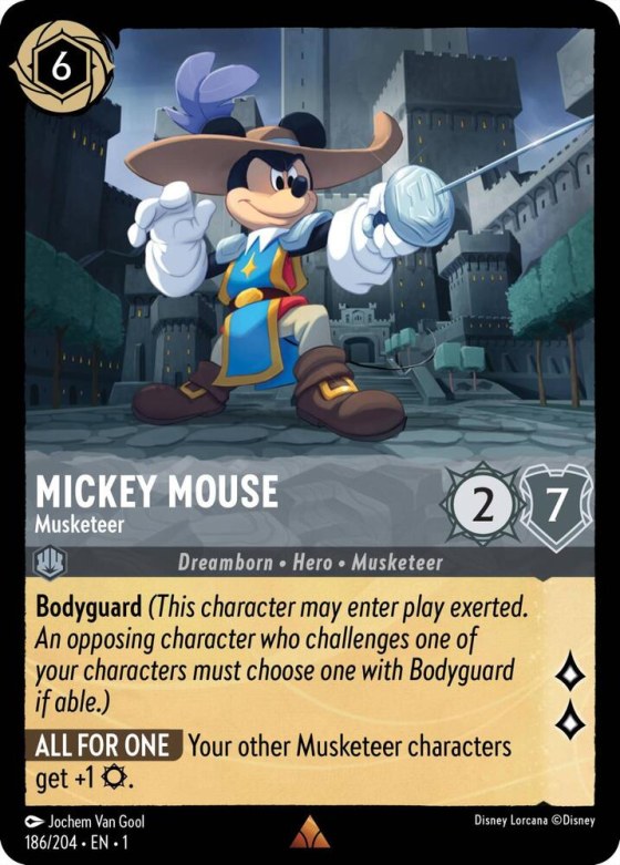 Mickey Mouse - Musketeer - Cold Foil