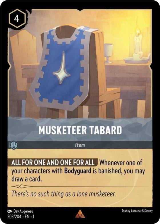 Musketeer Tabard - Cold Foil