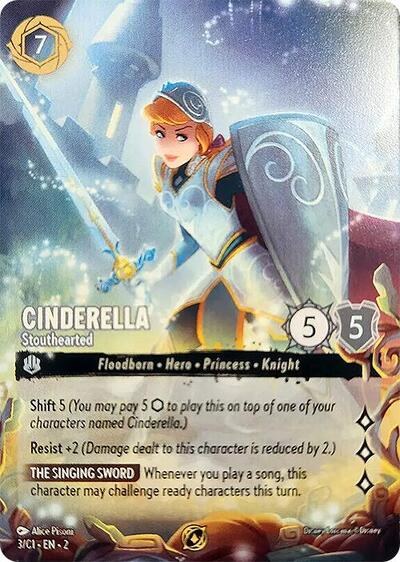 Cinderella - Stouthearted - Holofoil Cinderella Stoutheart