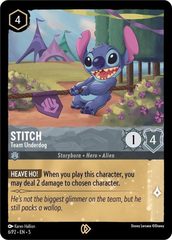 Stitch - Team Underdog - Cold Foil