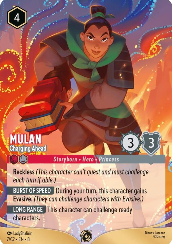Mulan - Charging Ahead - Normal Mulan Charging Ahead
