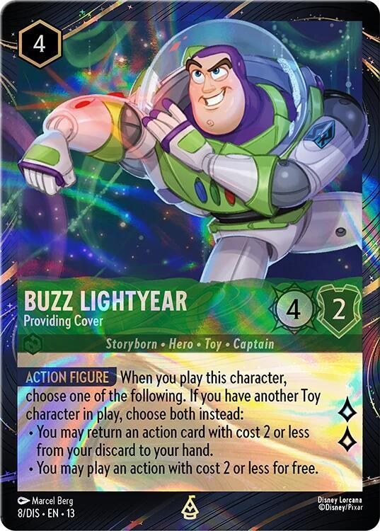 Buzz Lightyear - Providing Cover - Magical Places Promo