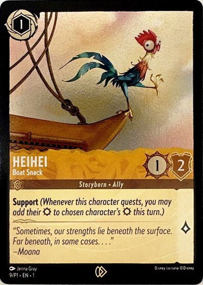 Heihei - Boat Snack - Cold Foil Heihei Boat Snack
