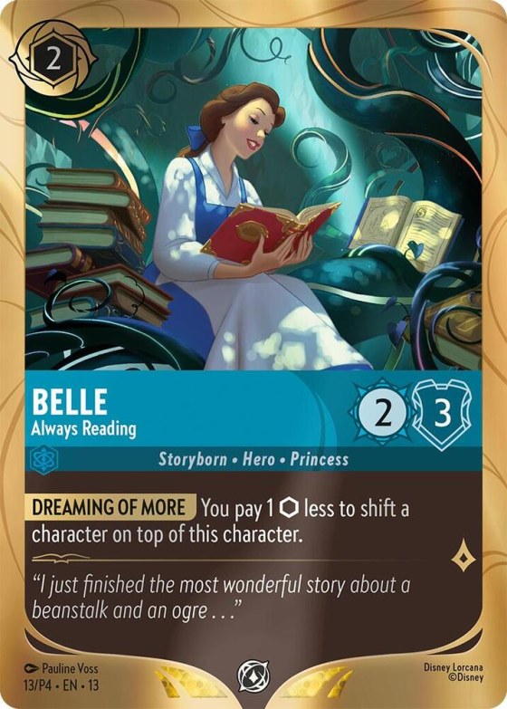 Belle - Always Reading - Holo