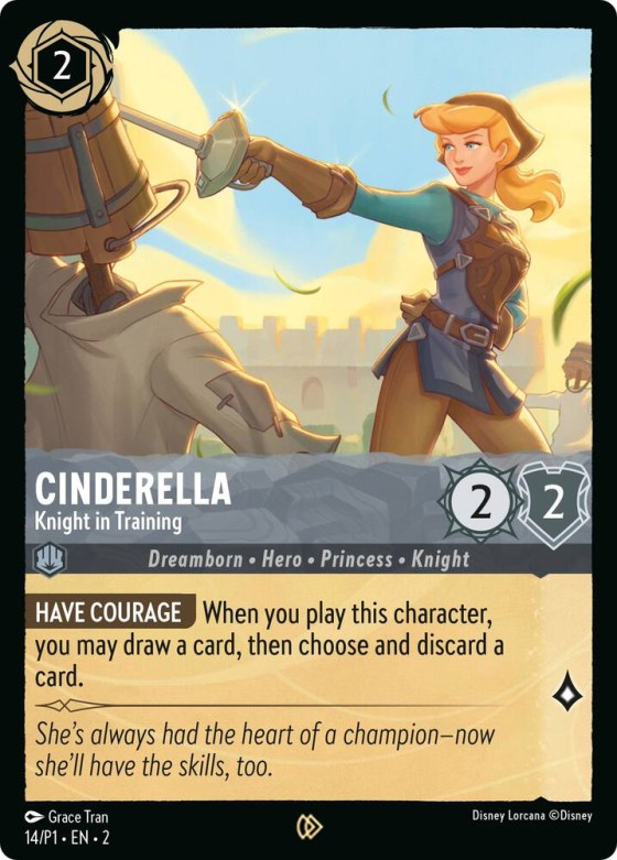 Cinderella - Knight in Training - Cold Foil