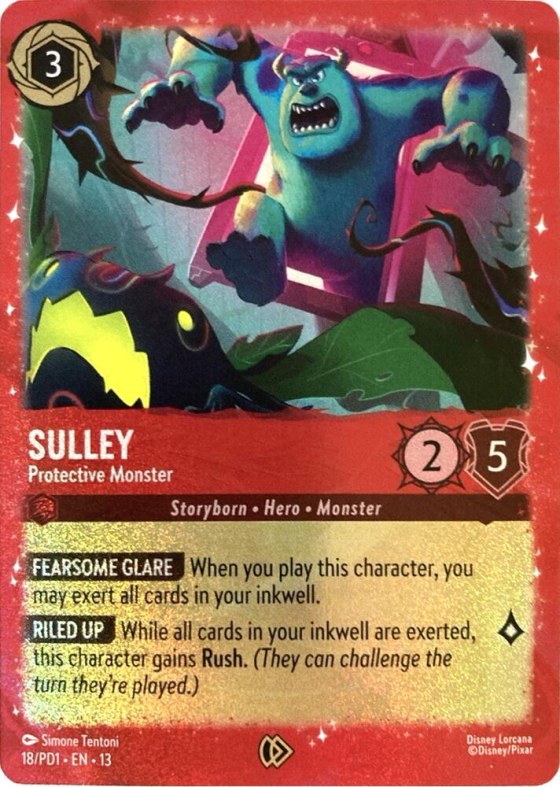 Sulley - Protective Monster - Holofoil Sulley Protective Mon