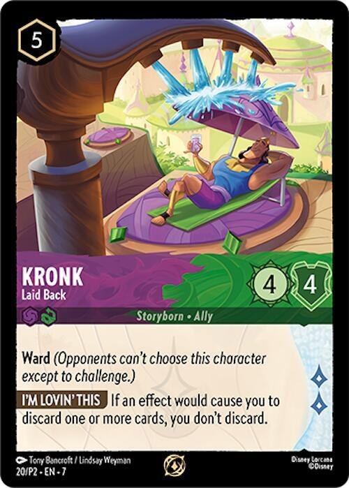 Kronk - Laid Back - Cold Foil Kronk Laid Back
