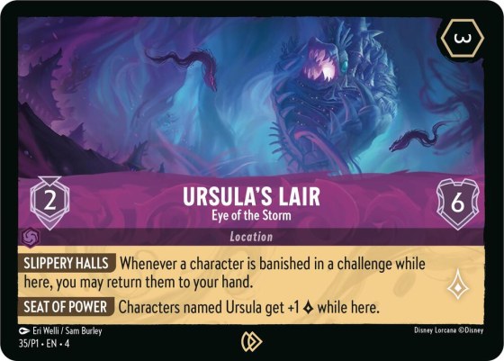 Ursula's Lair - Eye of the Storm - Cold Foil Ursula S Lair Eye Of