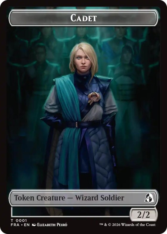 Cadet // Jace Double-Sided Token - Foil